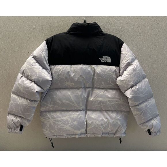 The North Face Women Sz XL 1996 Retro Nuptse 700-Down Hooded Jacket Lavender $33 - Picture 13 of 15